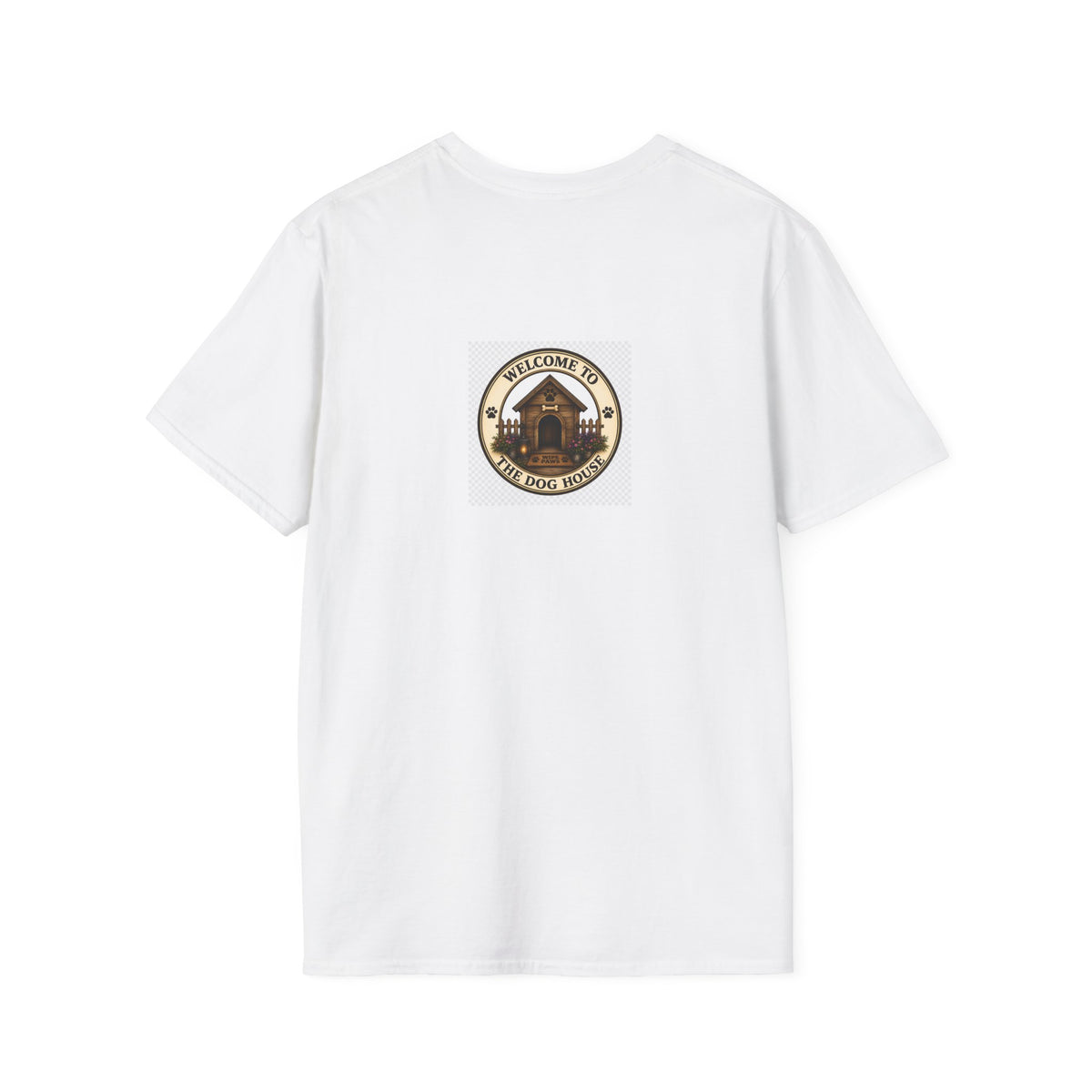 Welcome to The Dog House™ Pumpkin Patch | Maddie's Fall Pumpkin T-Shirt | Cozy Autumn Dog Lover Shirt