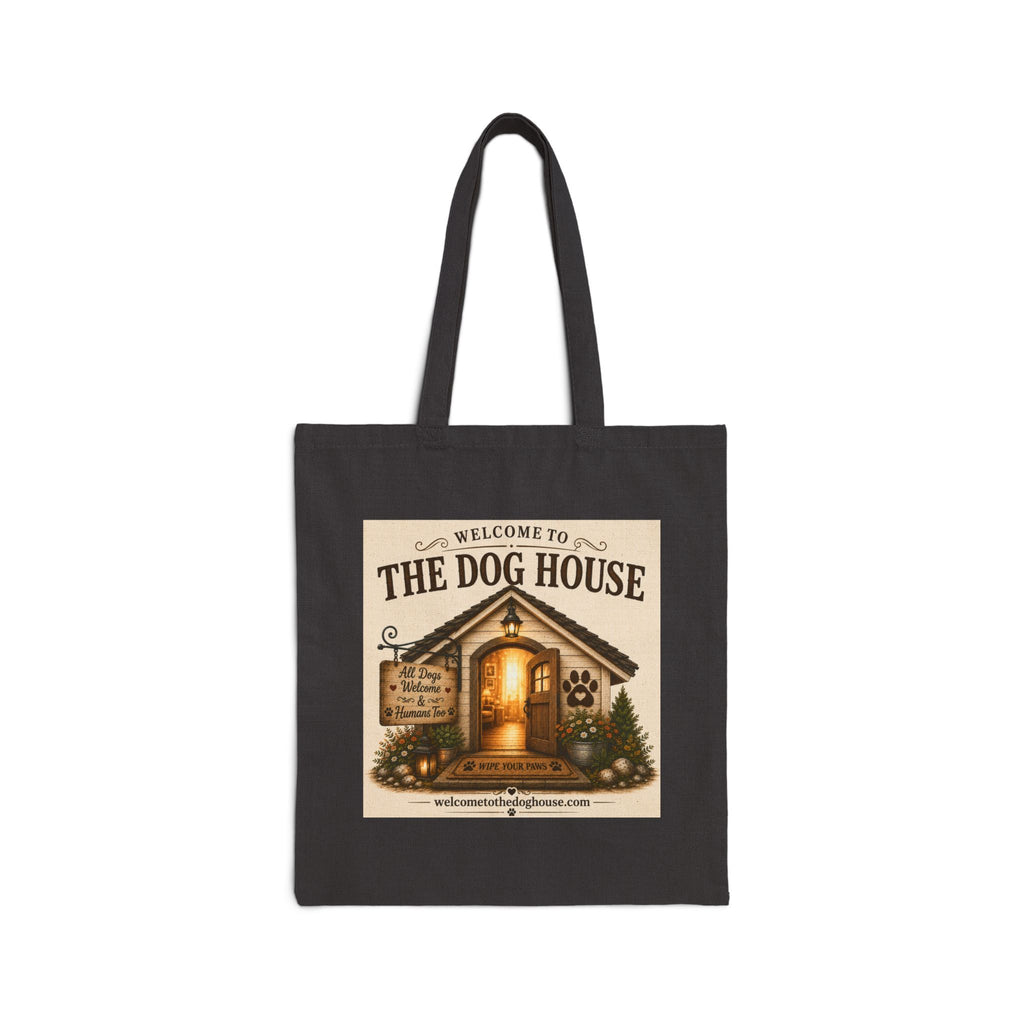 Today's Pawsibilities™ – Believe Cotton Canvas Tote Bag | Inspirational Tote | Dog Lover Gift