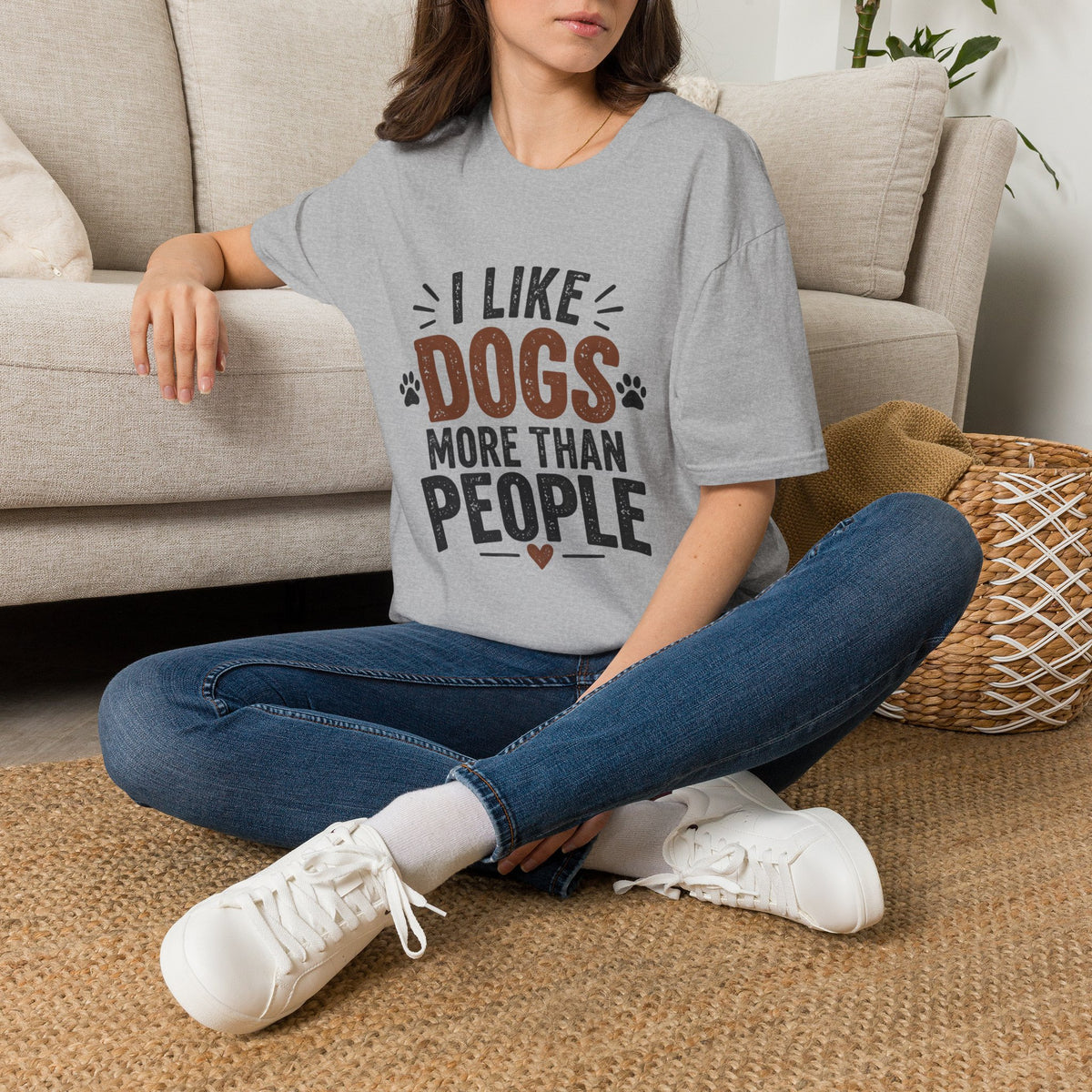 I Like Dogs More Than People T-Shirt | Funny Dog Lover Shirt | Pet Parent Tee | The Dog House™