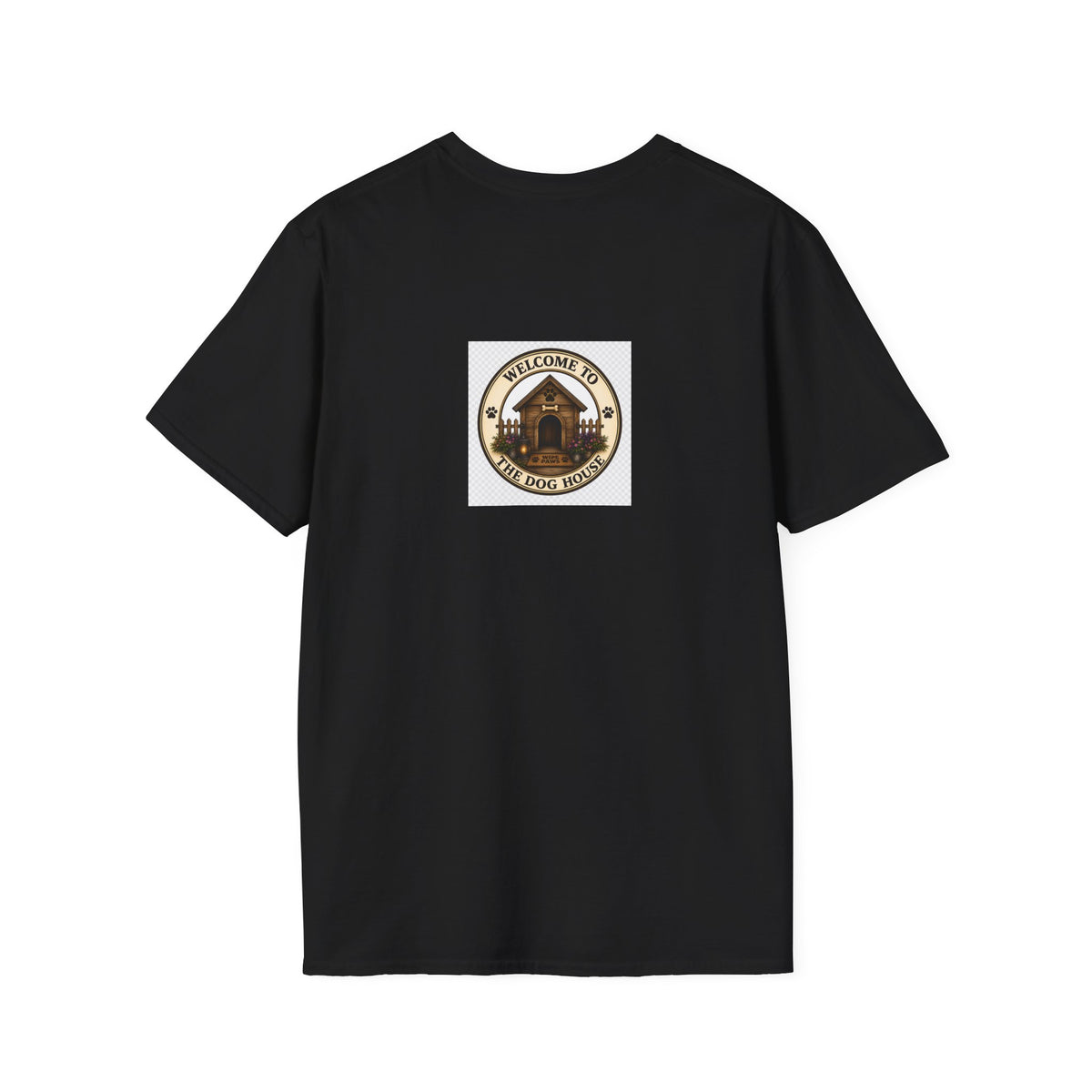 Welcome to The Dog House™ Pumpkin Patch | Maddie's Fall Pumpkin T-Shirt | Cozy Autumn Dog Lover Shirt