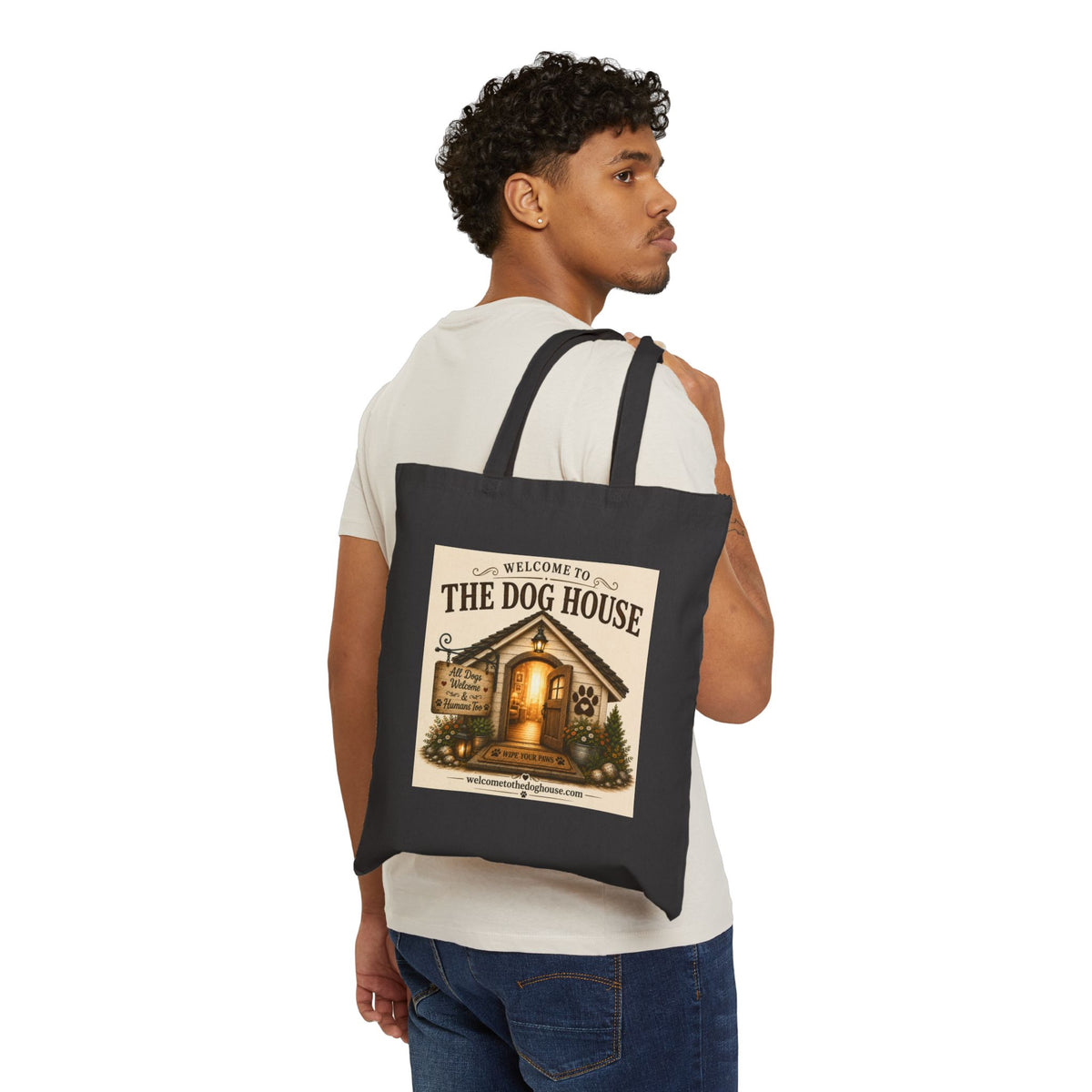 Today's Pawsibilities™ DREAM Tote Bag – Maxx Inspirational Dog Canvas Tote | Believe, Hope & Dream Gift