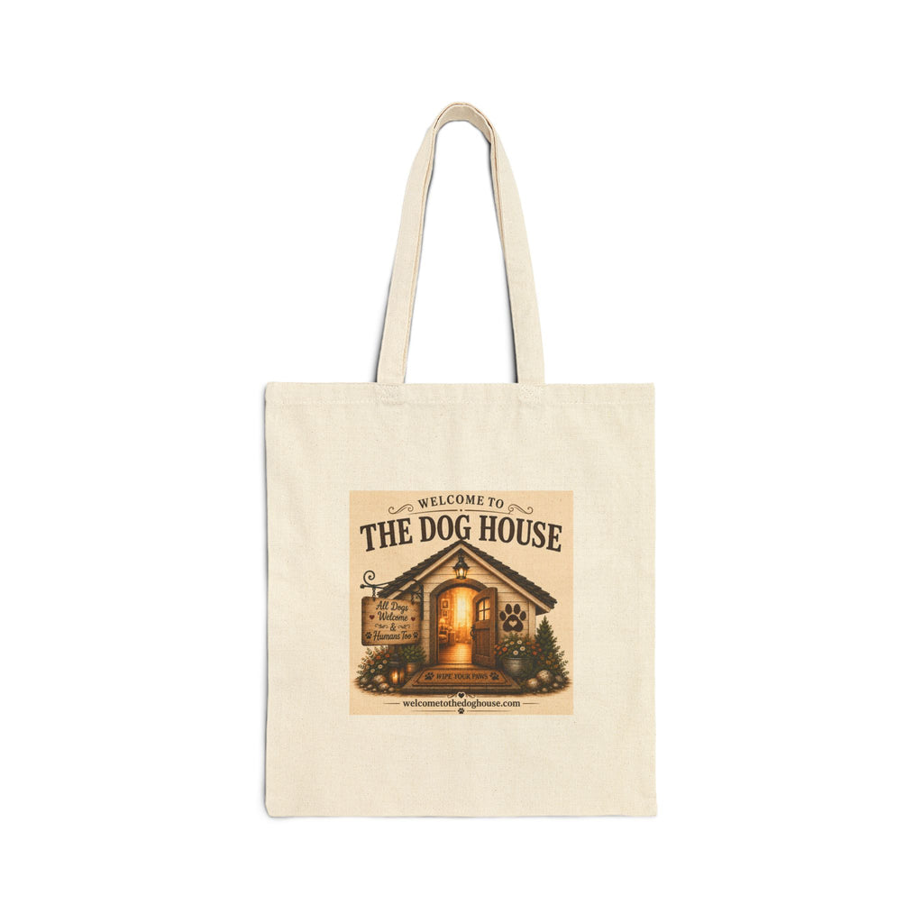 Today's Pawsibilities™ – SHINE Canvas Tote Bag | Inspirational Westie Tote | Reusable Dog Lover Shopping Bag